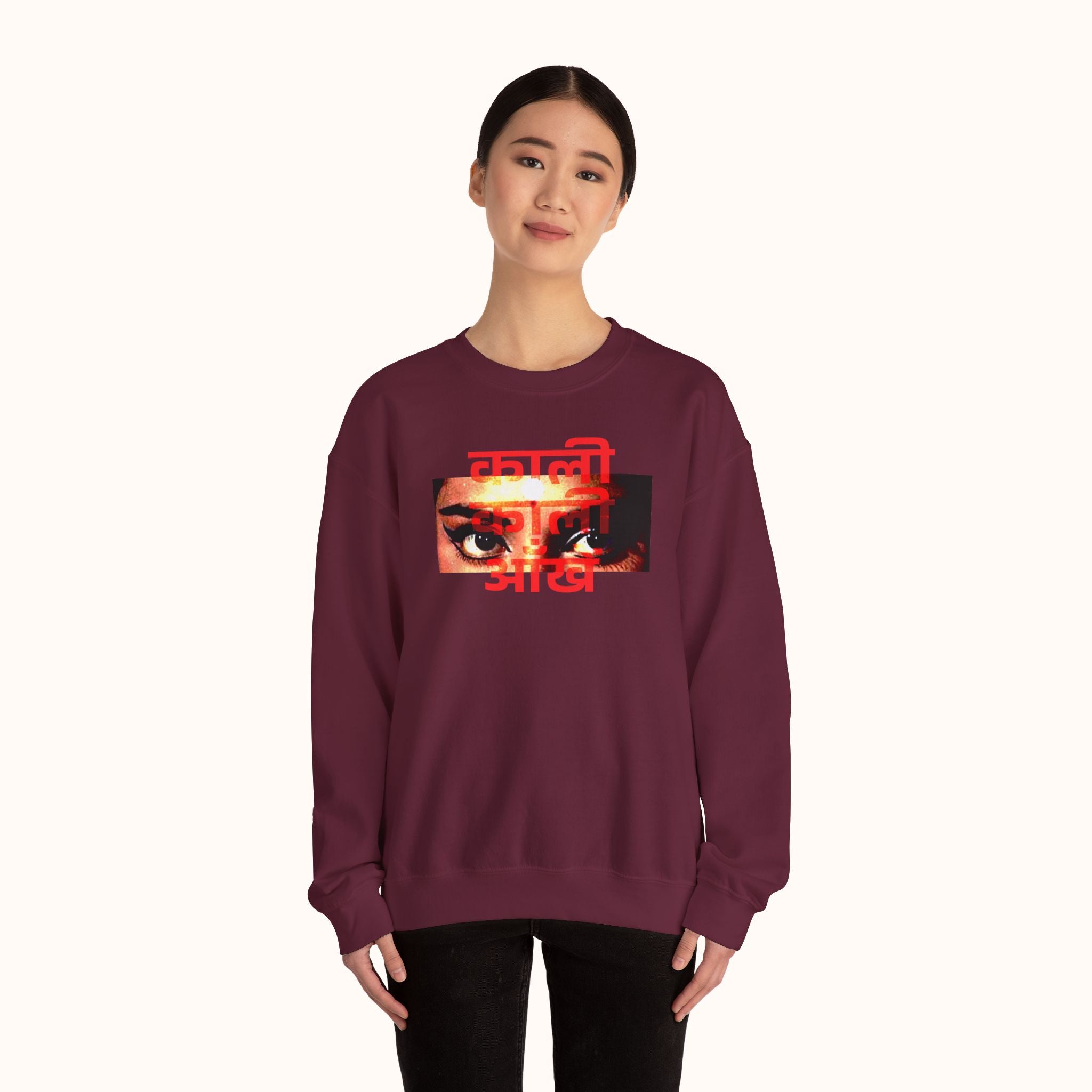 THE KAALI KAALI ANKHEIN SWEATSHIRT RED
