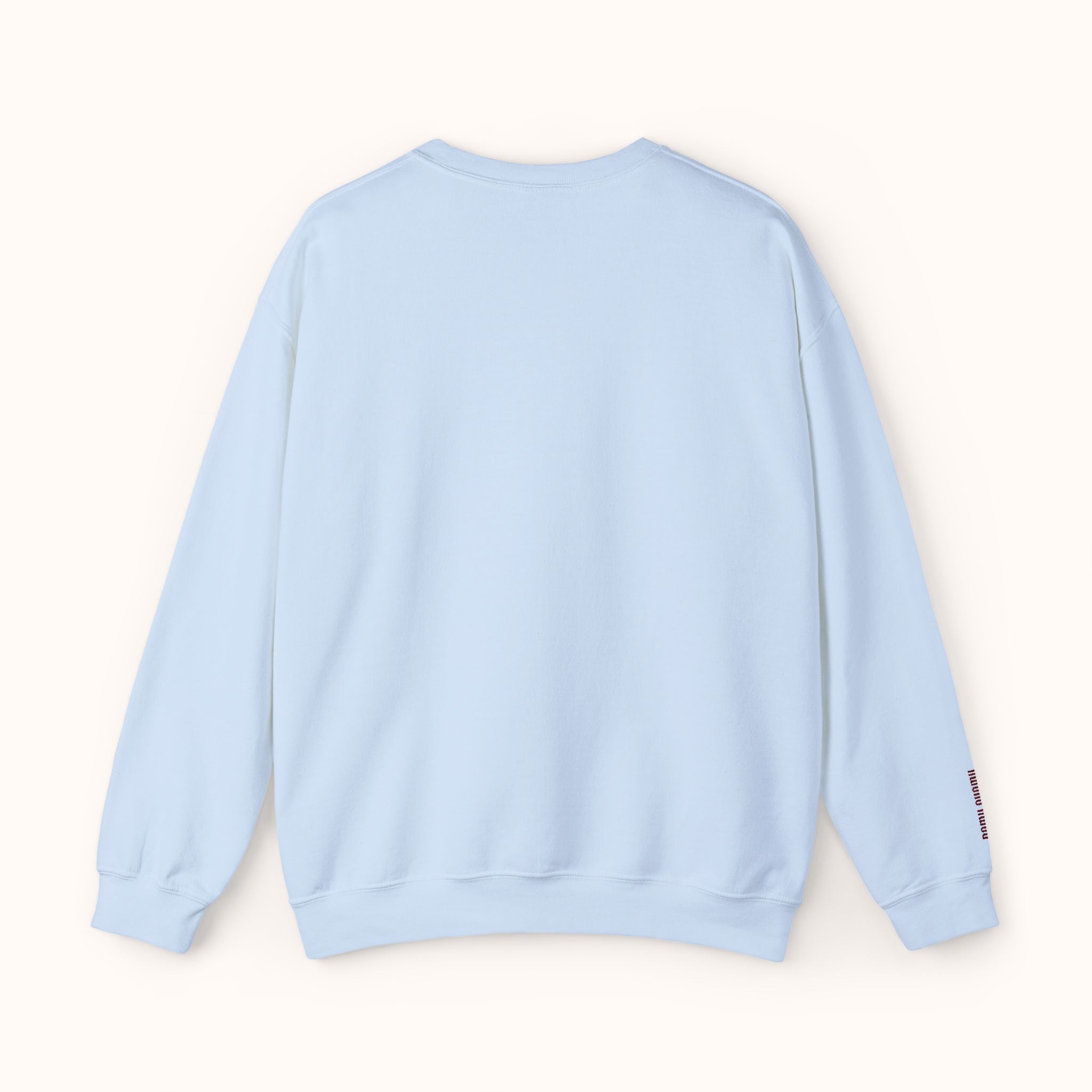 THE AWARA HOON EMBROIDED SWEATSHIRT BLUE