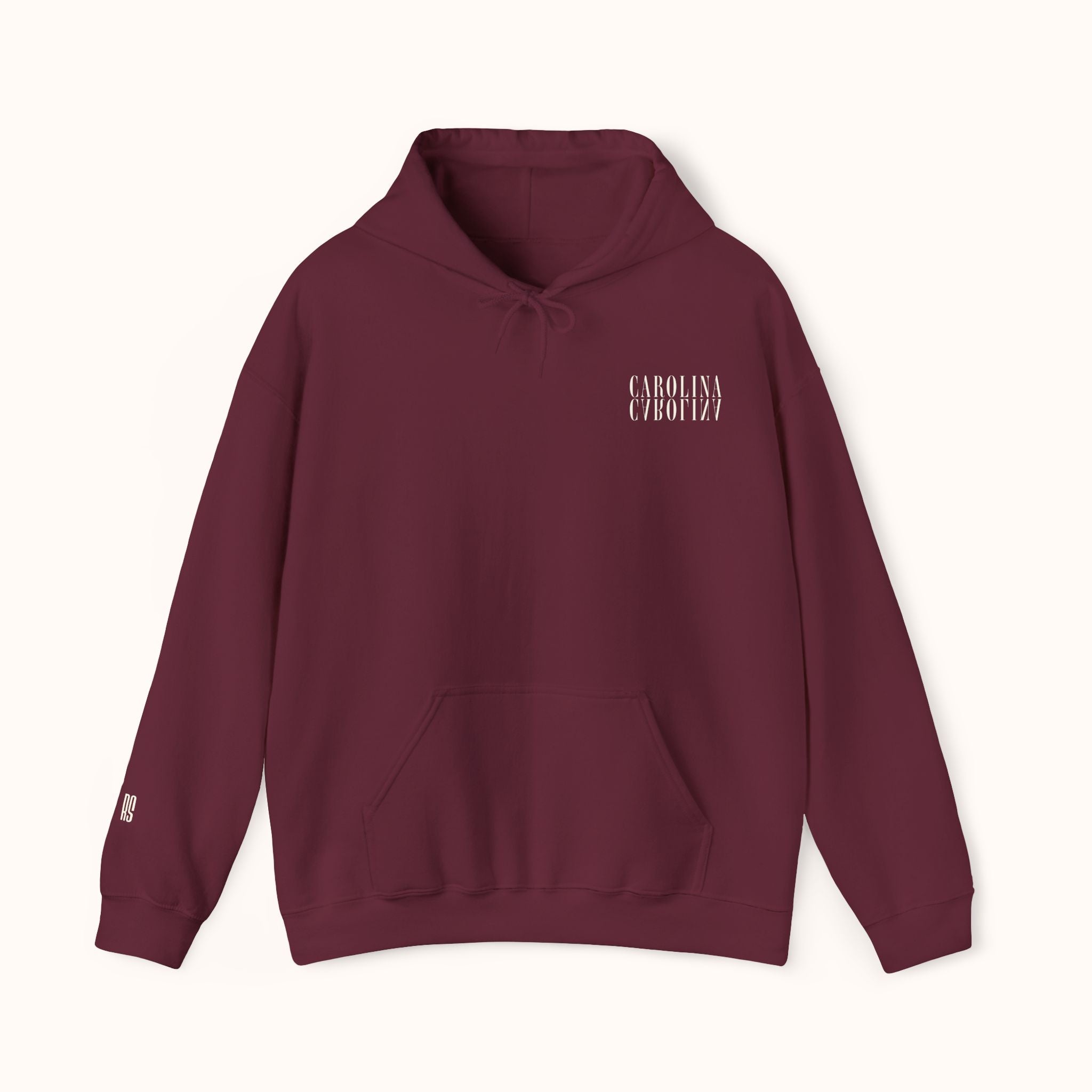 THE CAROLINA HOODIE DEEP RED