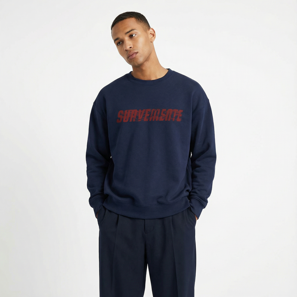 THE SUAVEMENTE SWEATSHIRT NAVY