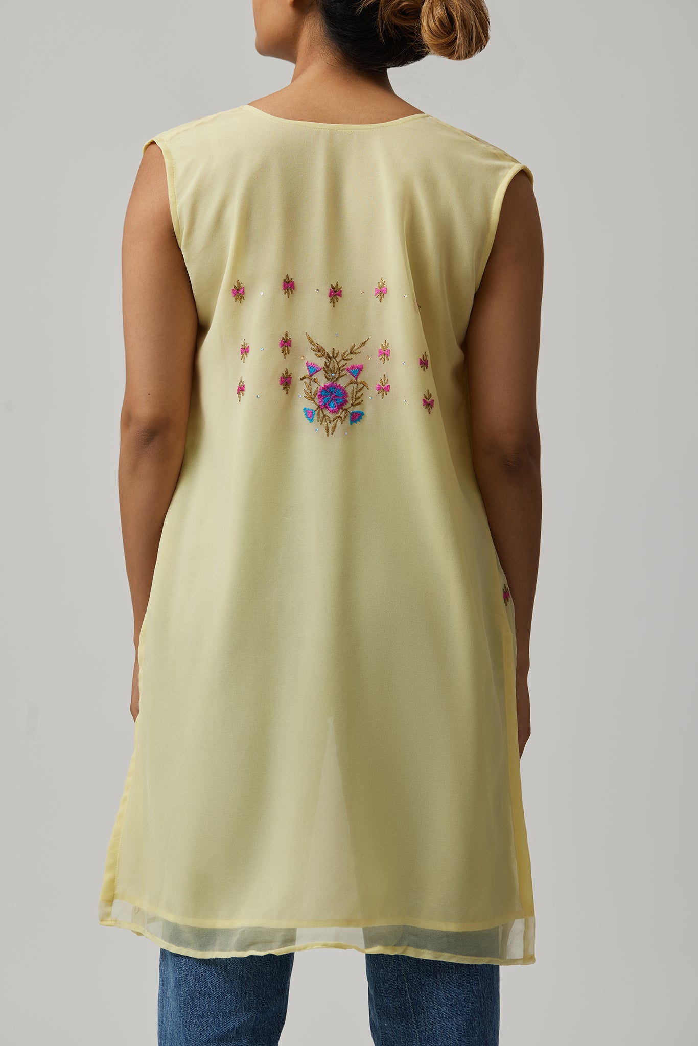 The Rohini Salwar Kameez from the back