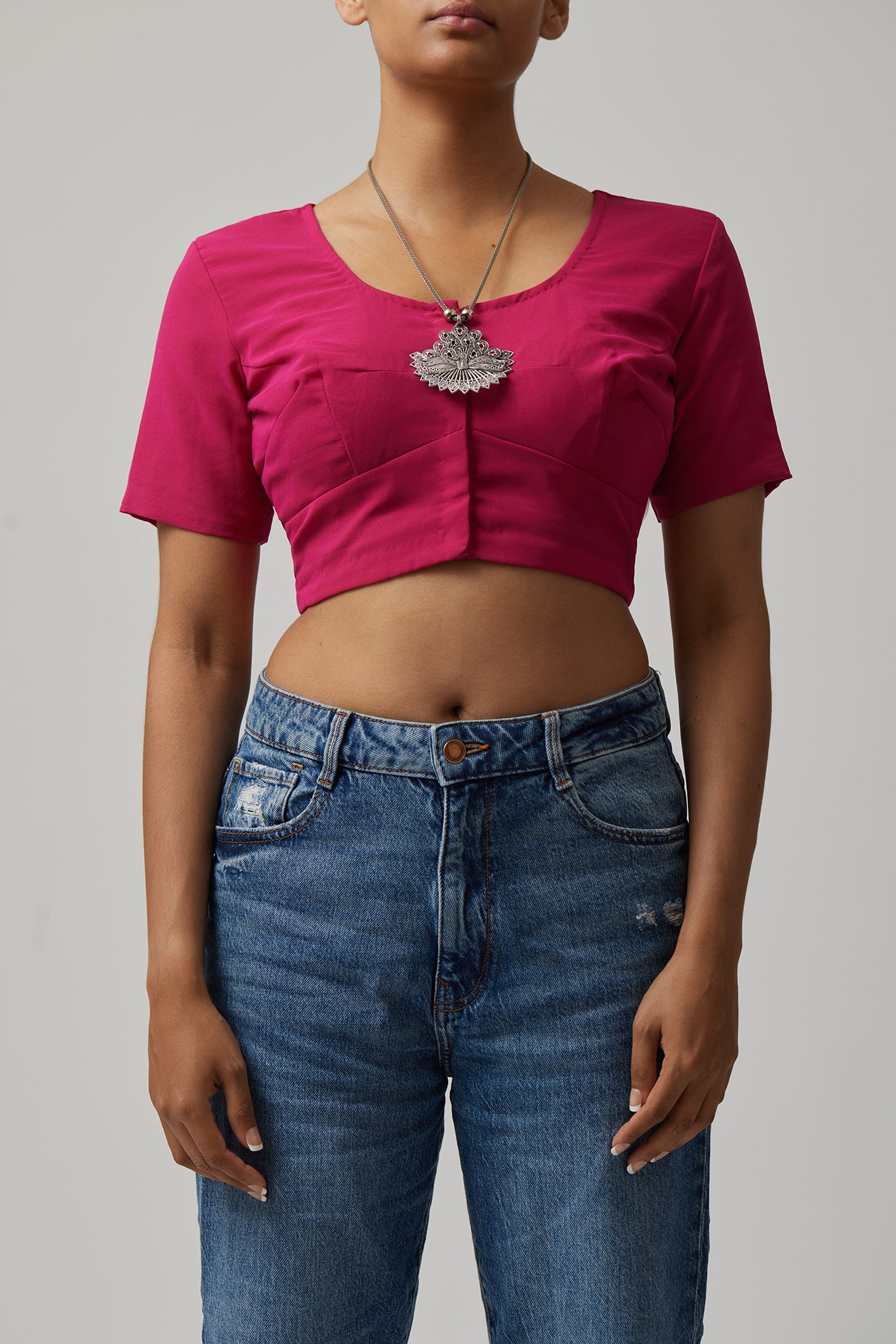 The Saira Top from the front