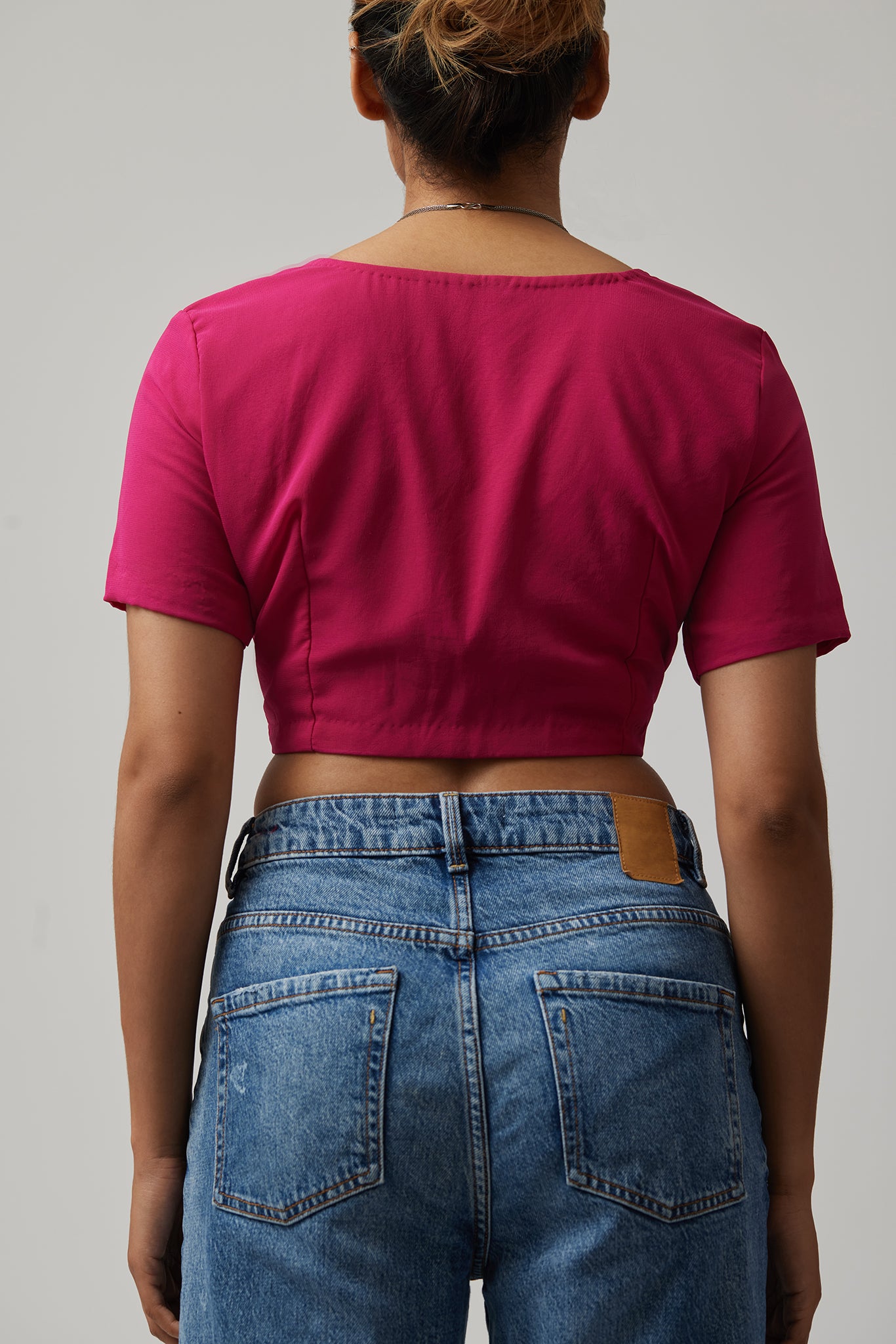 The Saira Top from the back